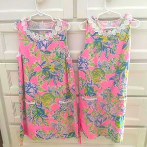 Matching Lilly Pulitzer girls dresses